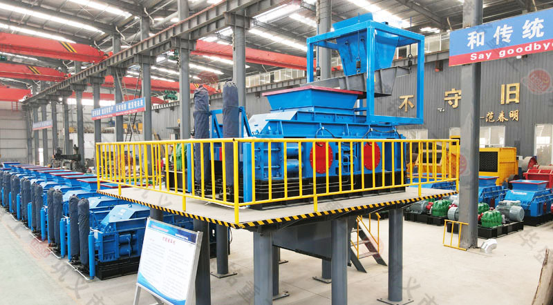 時產150噸鵝卵石對輥制砂機的出料粒度如何控制？華盛銘廠家指導